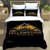 Set Biancheria da Letto Stampati del Film Yellowstone set squisito di biancheria da letto copripiumino set copripiumino set biancheria da letto lusso regalo di compleanno