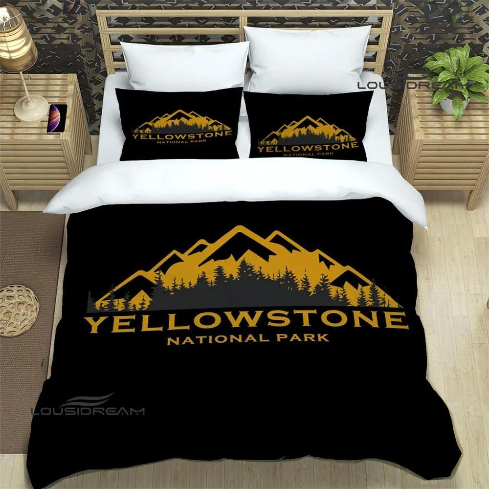 Set Biancheria da Letto Stampati del Film Yellowstone set squisito di biancheria da letto copripiumino set copripiumino set biancheria da letto lusso regalo di compleanno