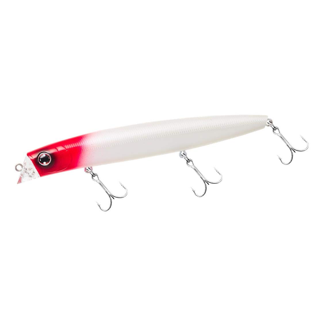 

Daiwa Seabass Minnow Morethan Cross Counter 125F Pearl Red Head Lure