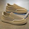 Spring and Summer New Breathable One-pedal Lightweight Men's Casual Shoes Mesh Light Luxury Old Beijing Cloth Shoes Men's Daily Shoes