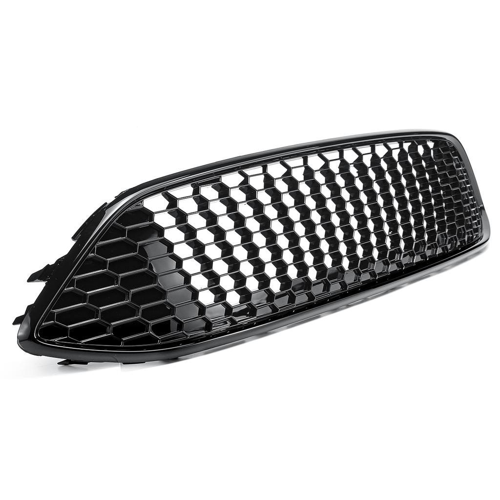 Honeycomb Mesh Front Bumper Racing Grill Upper Center Grille Grill Cover For Ford For Focus MK3 ST LINE 2015-2017 Front Grille