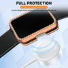 Diamond Case for HUAWEI Band 10 9 8 Accessories All-Around Hard Hollow PC Bumper Frame shell Cover for huawei band10 band9 band8