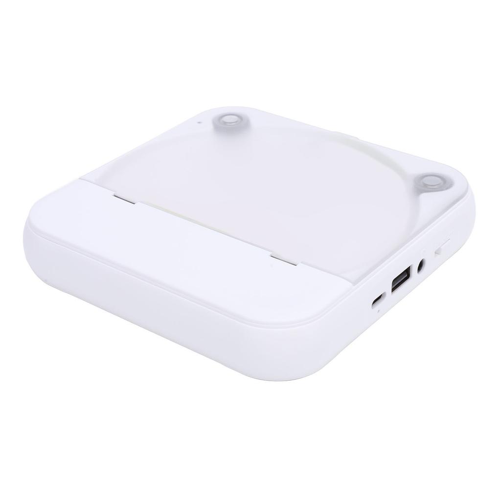 CD Player with Wired Headphones Portable   5.3 USB Rechargeable 2000mah CD Music Player for CD R CD RW MP3 WMA