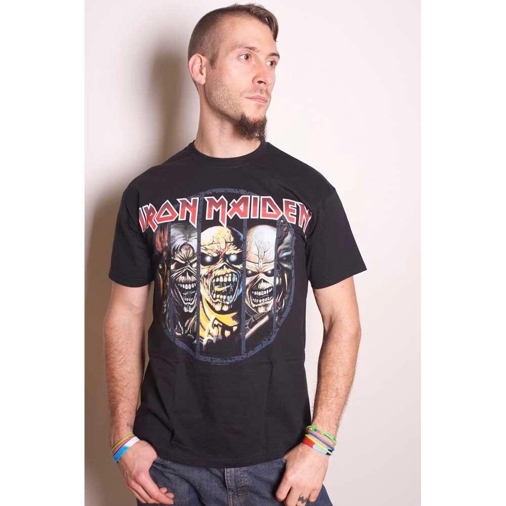 

Iron Maiden Eddie Evolution Black T shirt - NEW XL