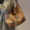 Commuter Large-capacity Bag Women's  New Deerskin Velvet Retro Underarm Bag Niche Versatile Single Shoulder Tote