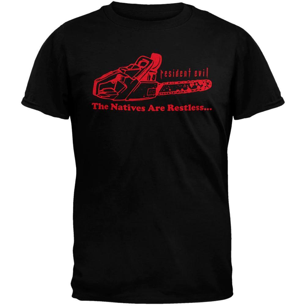 Resident Evil Video Game Tee - Natives Are Restless Merch XL M