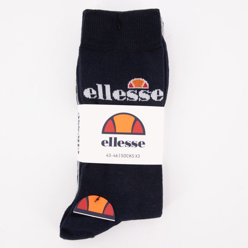 

Набор из 3 мужских носков для города 3 цветов ellesse 25756 Мужской ELLESSE 43/46
