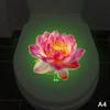 Glow-In-The-Dark Toilet Stickers Self-Adhesive Removable Suitable For Decoration On Toilets, Bathrooms, Windows And Walls