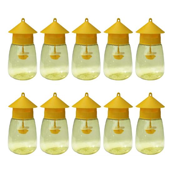 Fruit Fly Trap for Garden Hanging Melon Fly Catcher Outdoor Fly Trap Capture Fruit Flies from Trees Melons for Home Orchard