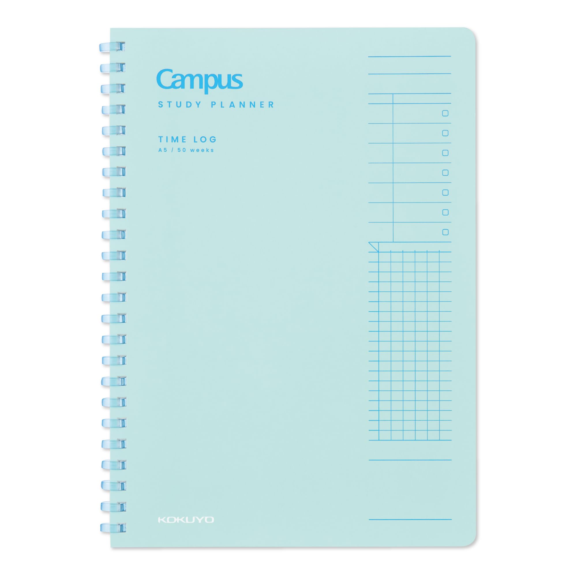 KOKUYO Campus Study Planner TIME LOG A5 Green AM-SY131TL-G зелёный