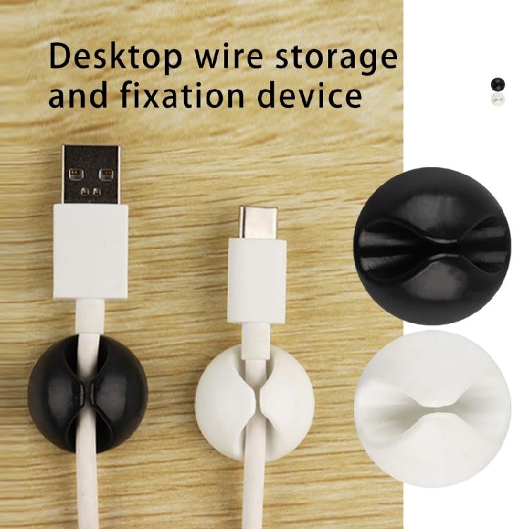 Pack Of 10 Adhesive Cable Clips Holders For Organizing Power And Charging Cords Ideal For Office Desks And Home Use