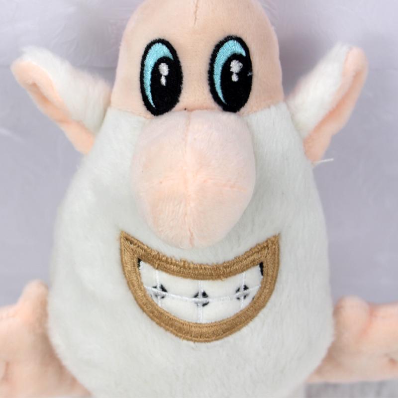 Adorable Anime Cartoon Small White Pig Brownie Buba Booba Plush Stuffed Toy For Kids