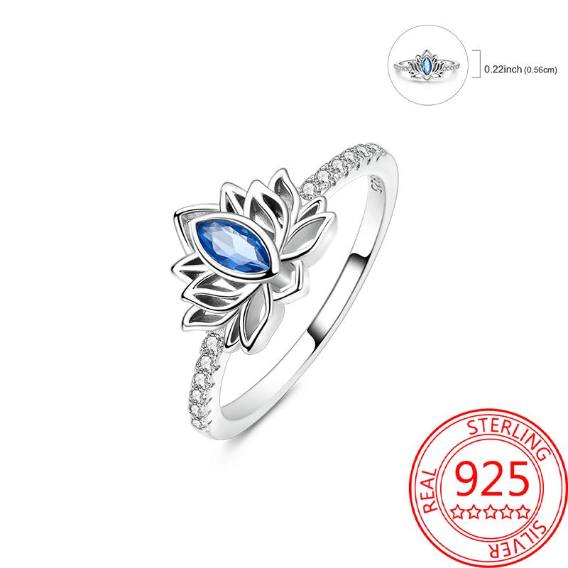 925 Silver Beautiful Stars and Moon Shining Sun Geometry Infinite Combination Ring Boutique Matching Gifts