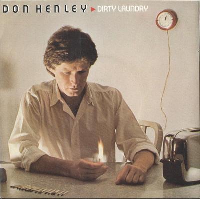 7inch Record DON HENLEY - Dirty Laundry E9894 Asylum Records 1983 UK Rock Used