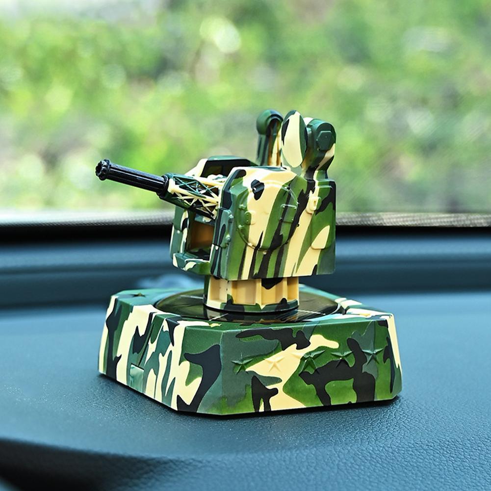 Solar Powered Rotating Car Fragrance Diffuser Dashboard Center Console Air Outlet Air Freshener Long-Lasting Auto Aromatherapy