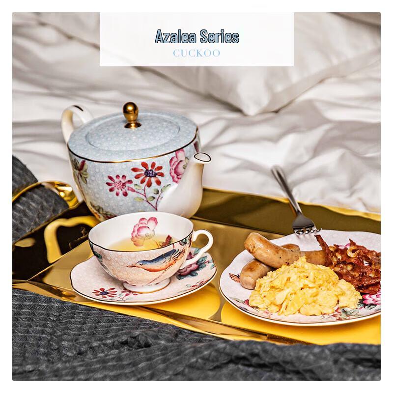 Wedgwood Rhododendron Bone China Teapot