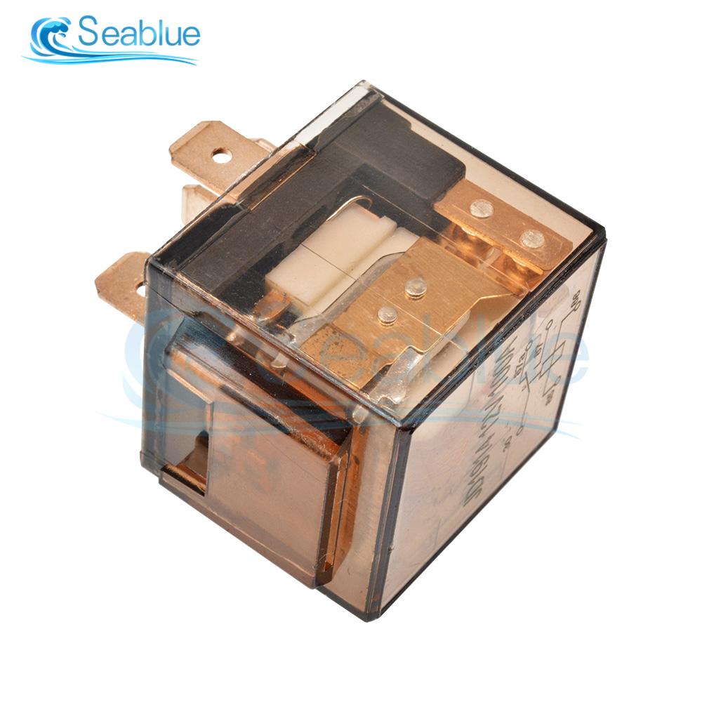 1Pcs DC 12V 24V 80A 100A 4/5 Pins Waterproof Automotive Relay Switch SPDT Car Control Device Car Relays High Capacity Switching Relays 5