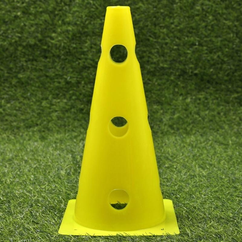 5 Pcs Football Training Maker Bucket Field Skating Marker Soccer Training Marker Obstacle Cones Training Equipment