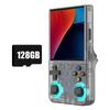 2025+R36 Ultra Retro Handheld Video Game Console 128GB 20000+ Games 4.0 Inch Screen 3D Joystick Linux Portable Game Player A
