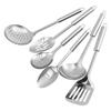 6 Pcs Cooking Utensils Set Stainless Steel Kitchen Utensil Set Heat Resistant Wok Utensils Set Versatile Kitchen Cooking Tools