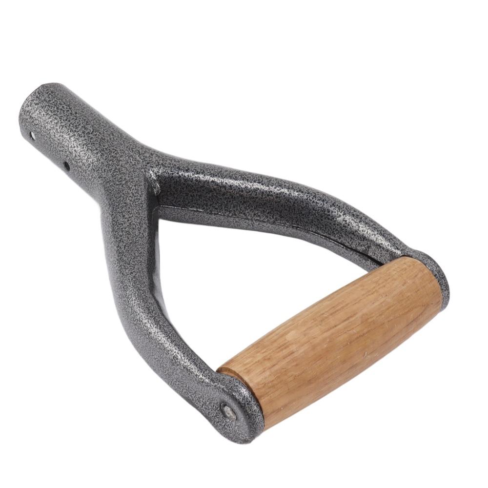 12.22in Shovel Handle Y Shaped Shovel Replacement Handle Durable Spade Handle
