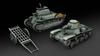 IBG 1/72 Japanese Type 89 Medium Tank (Late Model) + Type 95 Light Tank (Ha-Go) with Cart Plastic Model Kit PB72042 (Tank)