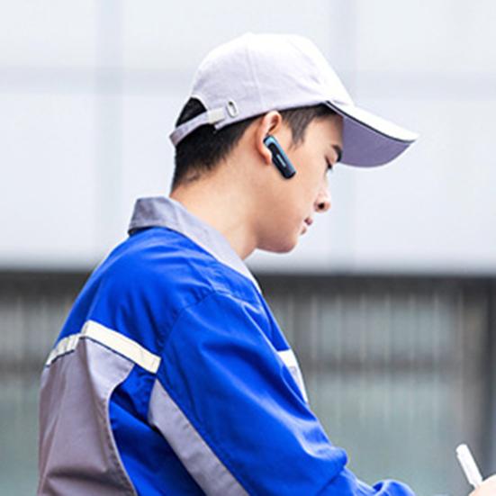 1Pc IPX 5 Eco-friendly Stable Signal Wireless Earphone Transmission ABS Stereo Sound Single