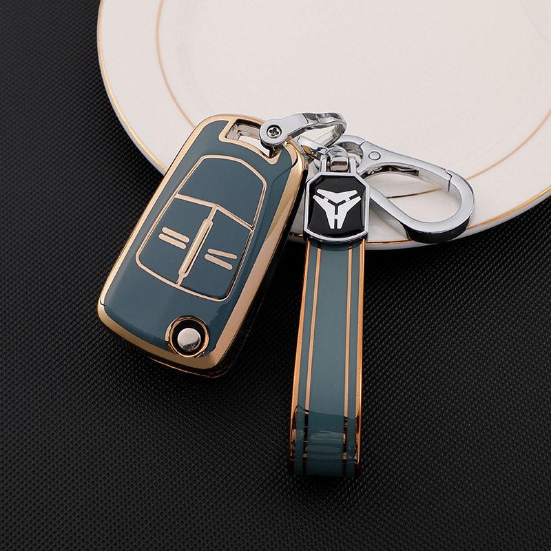 Opel Antara Zafira Vectra Key Cover (2010-2013 Models) - Golden Edge Protective Case