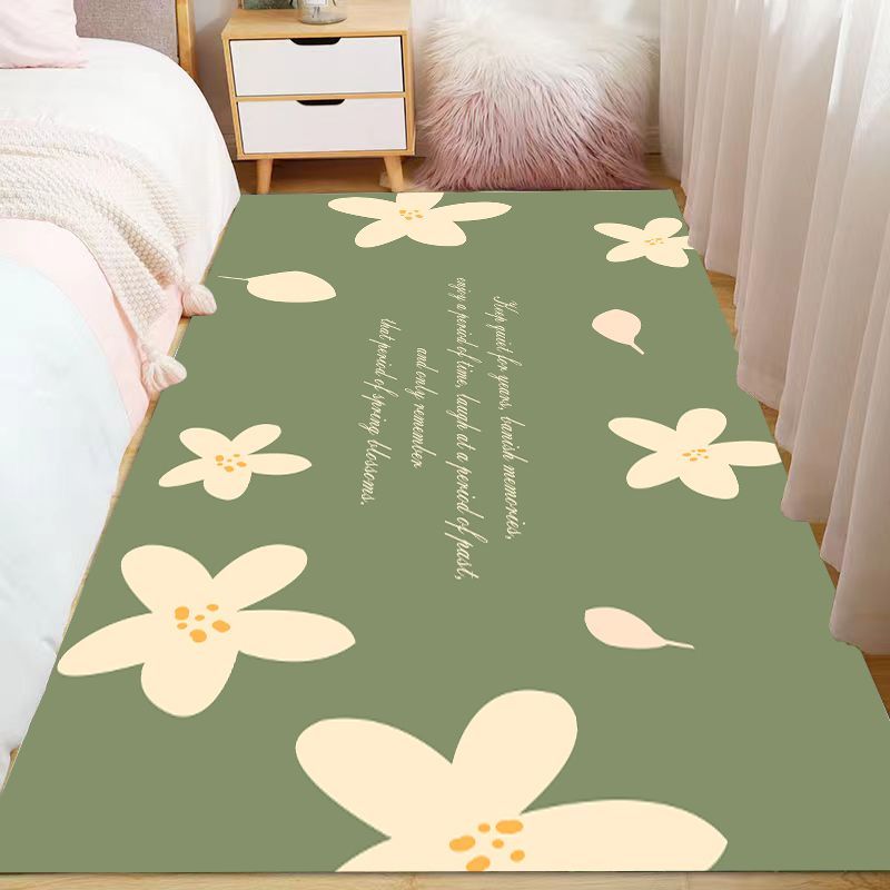 Schlafzimmer Bettseite Langer Streifen Matte Blume Bettseite Matte Erkerfenster Matte Wohnzimmer Matte Couchtisch Matte