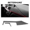 For BMW F30 F32 F34 Made of Alcantara Dashboard Panel Trument Trim Covers M Performance Stickers Car Interior Accessories