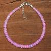 Pink Opal Smooth Beads Bracelet for Women, Ethiopian Opal Beads Handmade Bracelet, October Birthstone Beaded Bracelet, Gift for Her