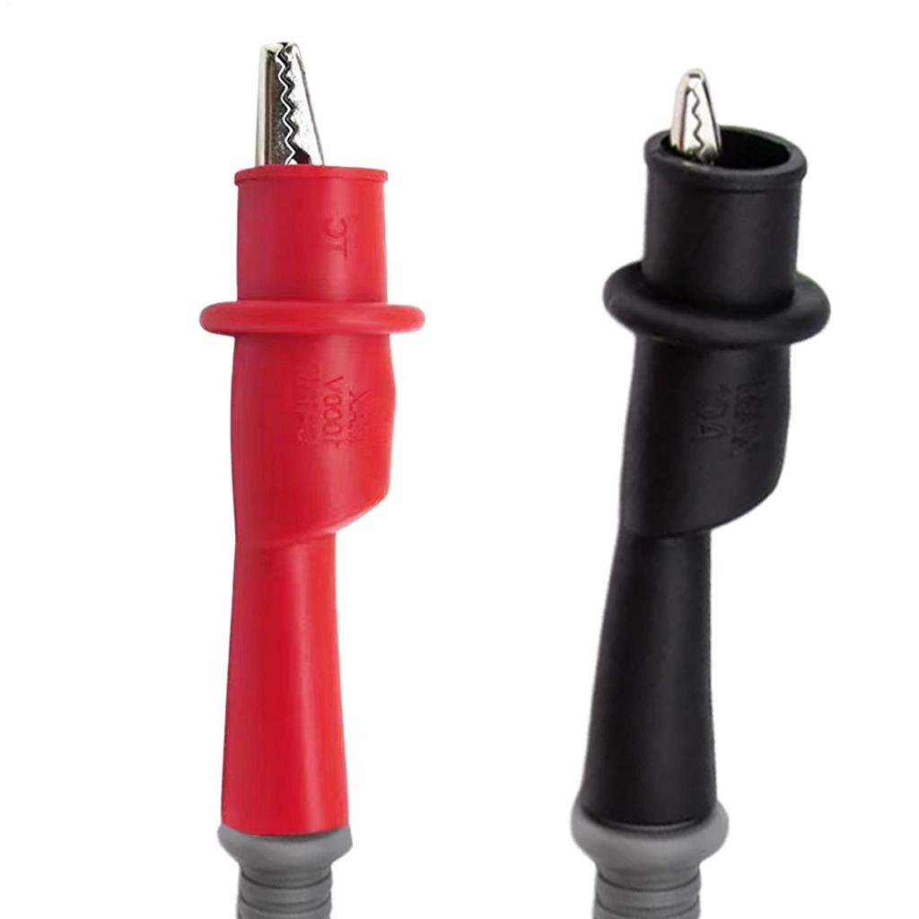 Probe Crocodile Electrical Clamp Universal Test Probe Alligator Clip Electrical Test Lead Connector for Multimeter Tester