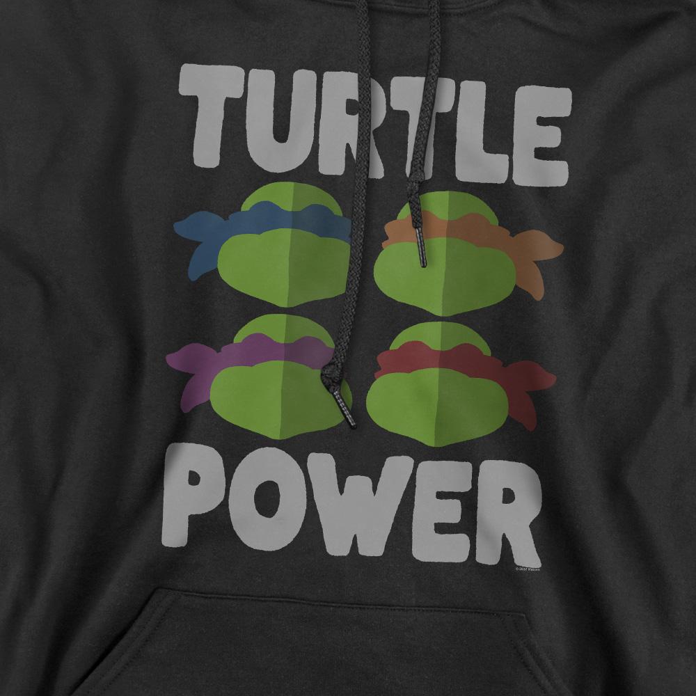 Teenage Mutant Ninja Turtles Men's Turtle Power Faces Hoodie