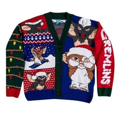 Gremlins Womens/Ladies Knitted Christmas Cardigan