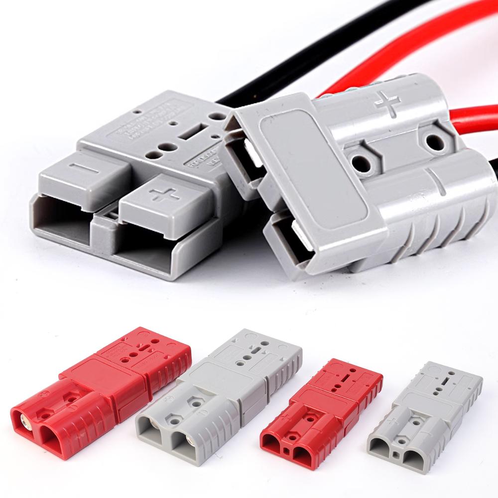 Für Anderson Stecker 50A 120A Hochstrom 2-polig Gabelstapler Batterieladestecker Batterieladeanschlüsse