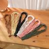 Portable Coffee Cup Bag Hollow Out Bottle Bag Practical Mugs Bag Foldable Water Bottle Bags Woven Net Bag Cup Cover