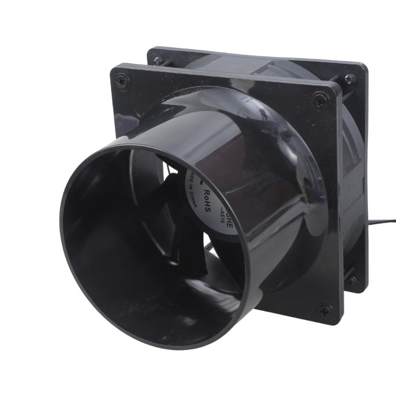 Energy Efficient 200CFM Exhaust System 12V 120mm Ventilation Blower Exhaust Fan For Tent Cooling 3D Printer Enclosures