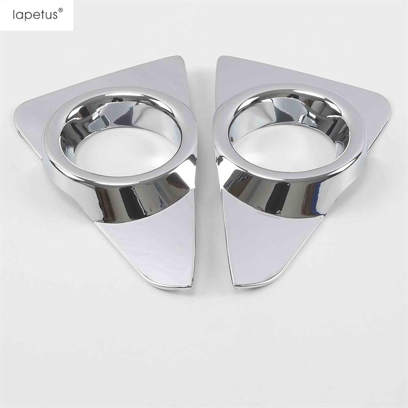 Für Toyota Rav4 Rav 4 2016 2017 2018 Frontstoßstange Nebelscheinwerfer Lampen Rahmen Augenbraue Dekorationsabdeckung Zierleiste ABS Chrom Zubehör