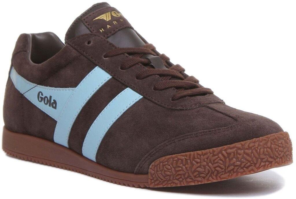 Gola Harrier Sneakers Dark Brown/pale Blue