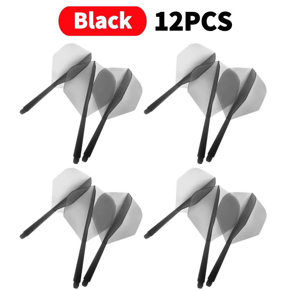 3-30Pcs 2BA Darts Tail Durable Anti-fall Darts Flights Transparent Plastic Darts Shafts Dart Throwing Entertainment Games