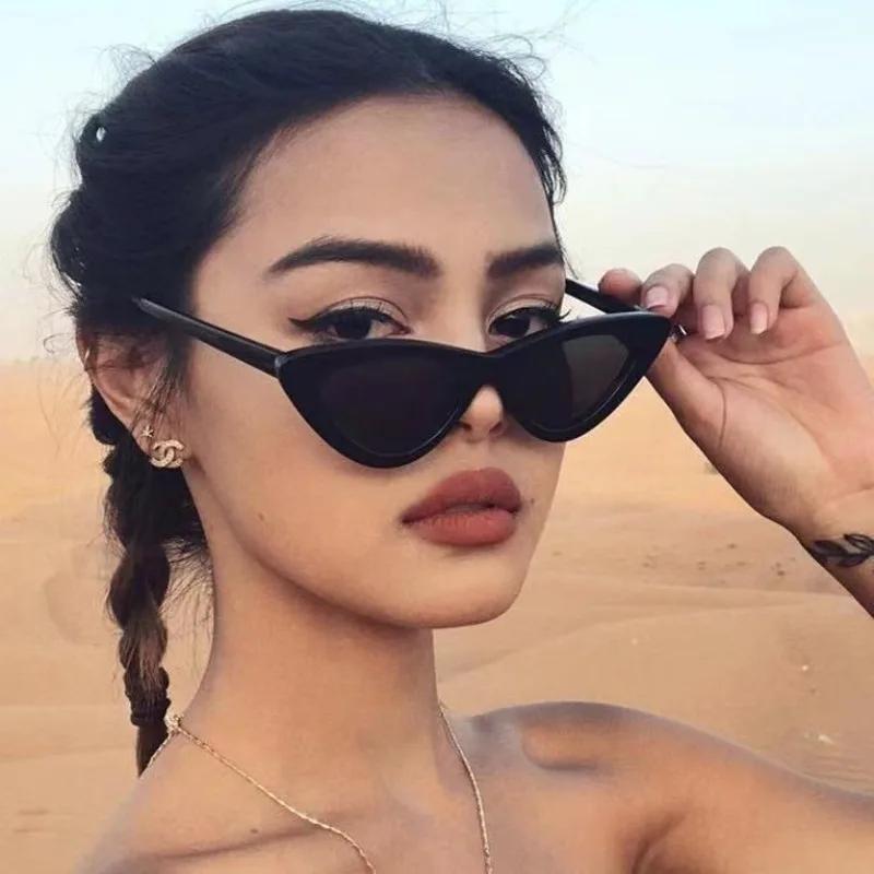 Vintage Cat Eye Sunglasses for Women Small Frame Sunglasses UV400 Protection Eyewear Fashion Trendy Accessories