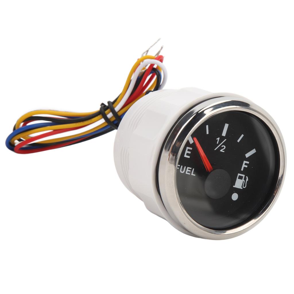 DC9‑32V 52MM Marine Fuel Gauge 240‑33 Ohm Universal Digital Fuel Meter for Yachts Fishing Boats