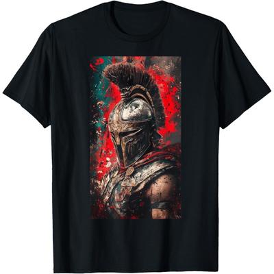 T-shirt Guerrier Gladiateur Rome Antique Mythologie Spartiate