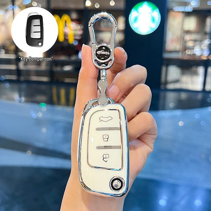 Geely Folding Key Cover for Vision X3, King Kong, Emgrand GL, Panda S1, Boyue X1, Xingrui, Binrui.