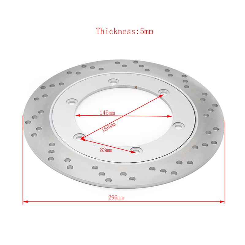 

Motorcycle Front Brake Disc Rotor For Honda CB500 NV400 NC40 Shadow Slasher NT650 NT700 Deauville CB750 VFR750F VT750 CBR1000F
