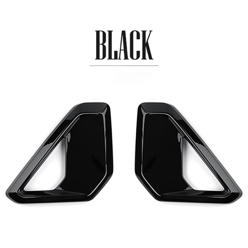 2 Pieces Fog Light Covers For Hyundai Kona 2024 2025 Front Fog Light Protectors Car Front Bumper Side Decorative Frame LHD RHD