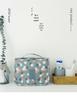 Large Capacity Portable Makeup Bag with Hanging Hook