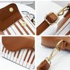 3 kolory Piano Printing Women Torby Crossbody Torba na ramię PU Leather Torebki