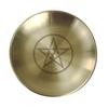 Pagan Ritual Tray Altar Pentagram Plate Crystal Stone Shelves Candle Holder Incense Burner Home Decor Accessories Witch Gift