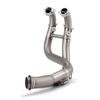 DUKE790/890 Titanium Alloy Front Exhaust Pipe (2018-2022) - Connects to Original Exhaust